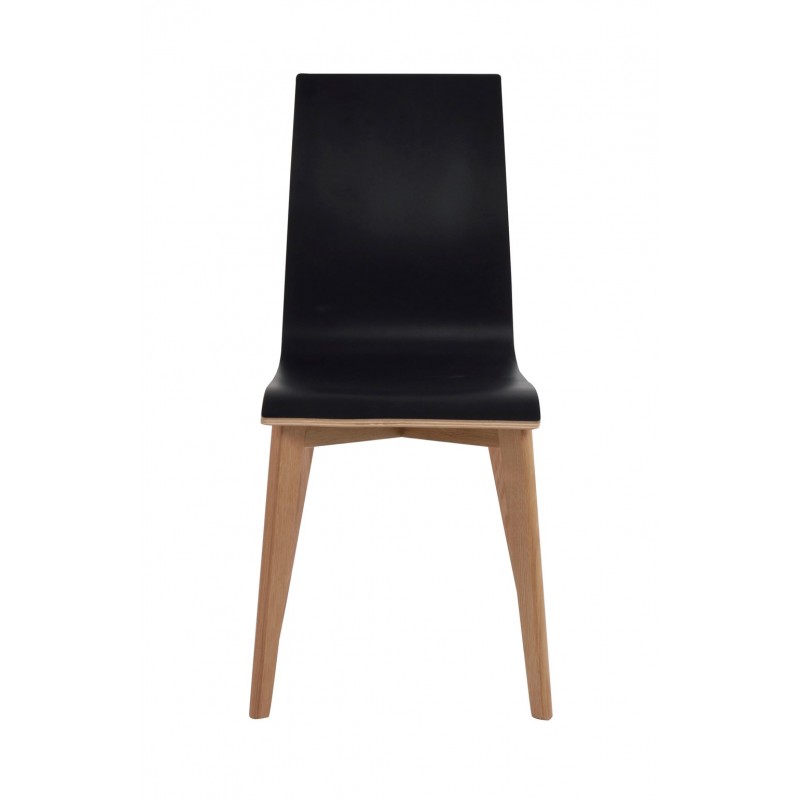 RO Gracy Dining Chair Black/Oak